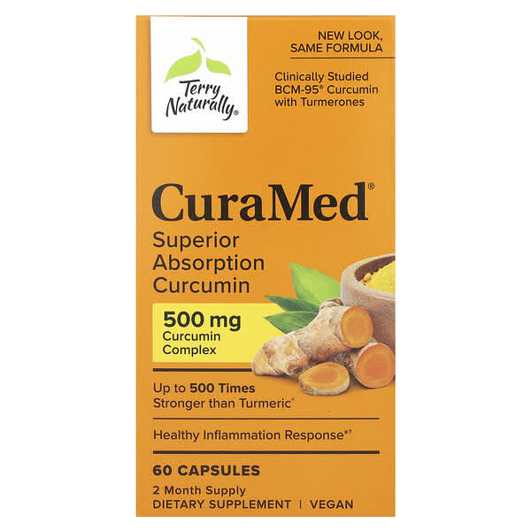 Terry Naturally CuraMed 750mg 60 Softgels