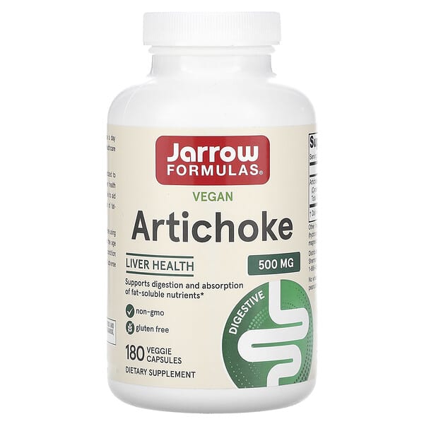 Jarrow Formulas Artichoke 500mg 180 Capsules