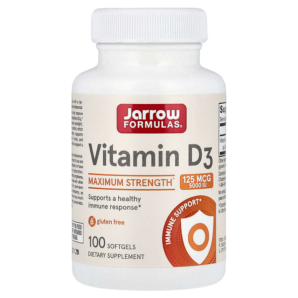 Jarrow Formulas Vitamin D3 1000IU