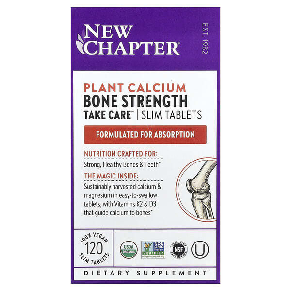 New Chapter Bone Strength Take Care 180 Slim Tablets