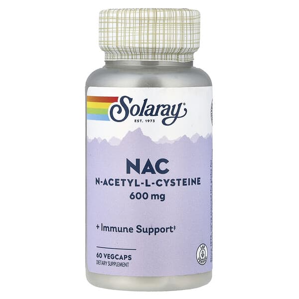 Solaray NAC 600mg N-Acetyl Cysteine