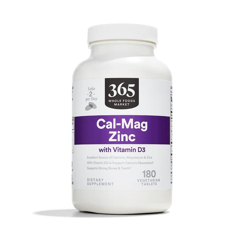 365 Cal-Mag-Zinc + D3 180 Tablets