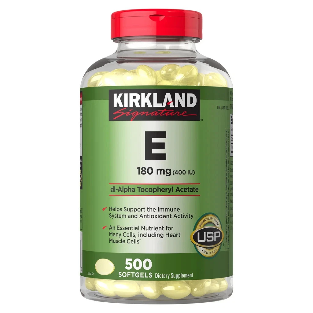 Kirkland 维生素E 400IU 500粒