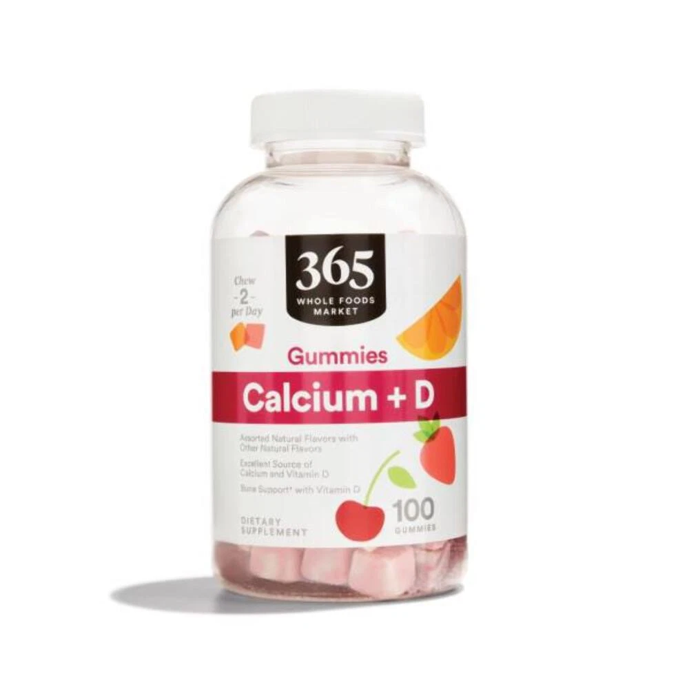 365 Calcium + D Gummies 100 Count