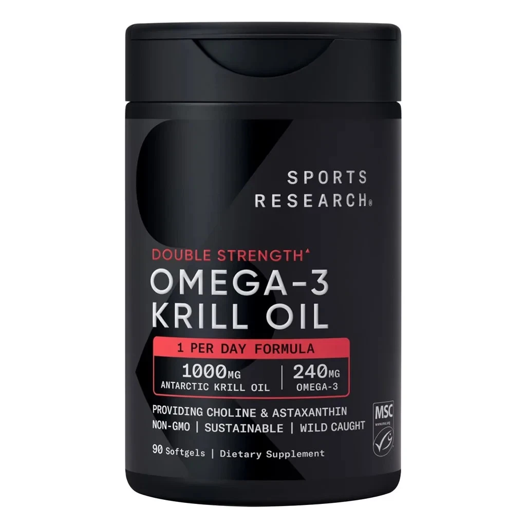 Sports Research 磷虾油 1000mg 90粒