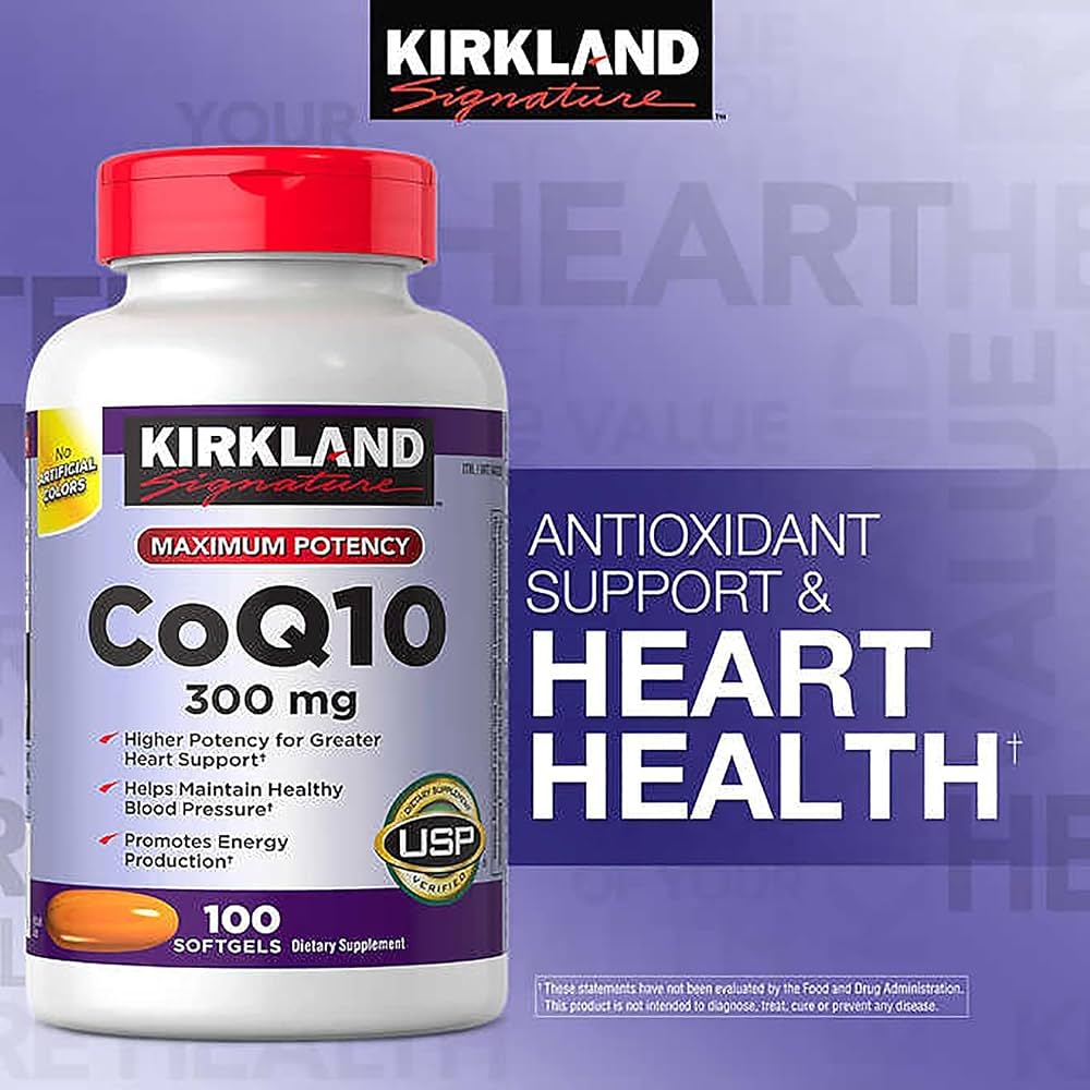 Kirkland 辅酶Q10 300mg 100粒