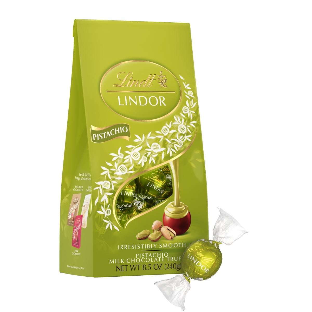 Lindt Lindor 开心果松露巧克力球 21.2oz